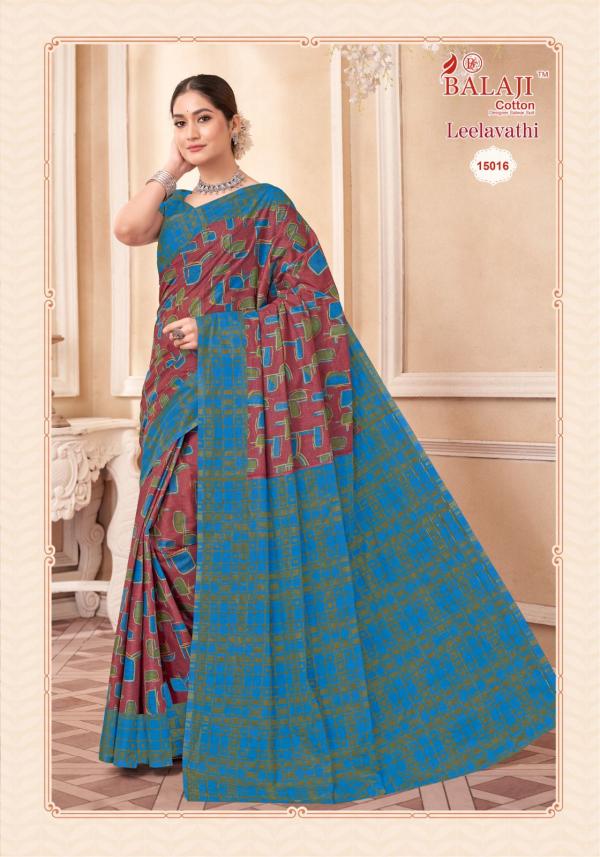 Balaji Leelavathi Vol-15 – Cotton Sarees